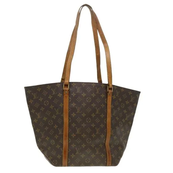 LOUIS VUITTON Monogram Sac Shopping Tote Bag LV Auth - Picture 13 of 16